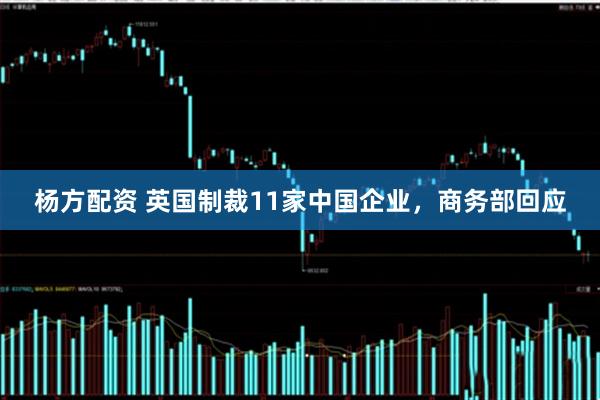 杨方配资 英国制裁11家中国企业，商务部回应